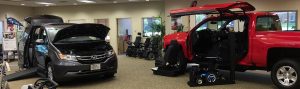 Adaptive Van & Truck in Showroom